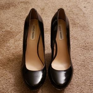 Patent Leather Wedges